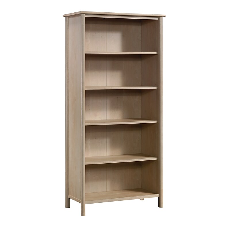 Sauder Whitaker Point 66"H 5-Shelf Bookcase, Natural Maple (429376) image 1