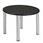Regency Kee 42" Round Laminate Breakroom Table, Ash Grey/Chrome (TB42RNDAGBPCM)~#|#~844569BD-77C8-47DB-B16E28A33BE19ED4_sc7