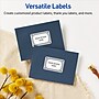 Avery Rectangle Multipurpose Labels, 2" x 3", White, 80/Pack (19479370606)~#|#~844EA587-4242-4DCA-B1725B1512BDF9FA_sc7