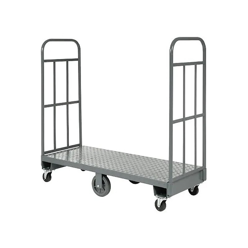Global Industrial Platform Truck, 1500 lb. Capacity, Gray (330034) image 1