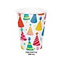 Creative Converting Hats Off Birthday Cup, Multicolor, 24/Pack (DTC372505CUP)~#|#~84502593-BC45-499B-B059DCB05852DDF6_sc7