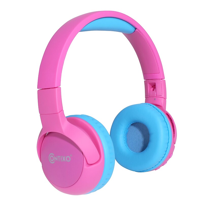 Contixo KB5 Kids Wireless Bluetooth Headphones, Pink (CNXKB5PINK) image 1
