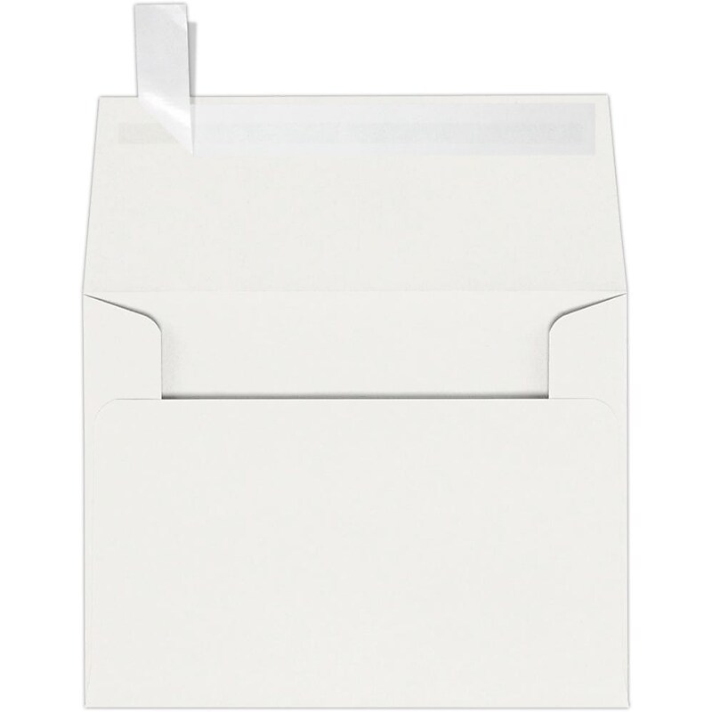 JAM Paper Self Seal A2 Booklet Envelope, 4 3/8" x 5 3/4", Natural, 50/Pack (4870-SN-50) image 1