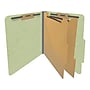 Medical Arts Press Pressboard Classification Folder, 2 Dividers, 2" Expansion, Letter Size, Peridot Green, 10/Box~#|#~84571495-6103-4394-A66AEBCC7B00E422_sc7