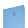 Smead Reinforced File Folder, Straight Cut, Legal Size, Blue, 100/Box (17010)~#|#~845C3215-0D12-4B00-8E3365C2E78E6D8D_sc7