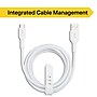 NXT Technologies™ 6 Ft. Braided USB-C to USB-A Cable, White (NX60472)~#|#~845CD473-8E49-4F96-94EEB960274A7370_sc7