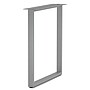 HON Voi 28"H x 30"D Steel O-Leg Support for Worksurface, Silver (HLSL3028O.PR6)~#|#~84602FAC-04D2-4FDE-BB54C0708B919BAE_sc7