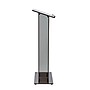 AdirOffice 47" Speaker's Podium Lectern, Transparent Black (661-02-BLK)~#|#~8465A1A1-9911-4A0E-9EDAFF0F4DBD7AE8_sc7