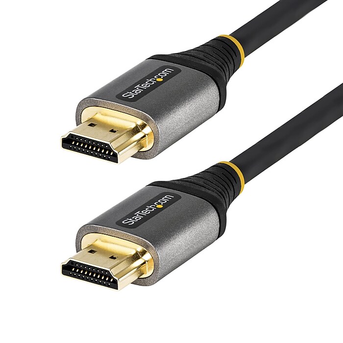 Gold HDMI Cable – High-Speed 1080p, 3D, UHD For HDTV (Lengths: 1m To 15m)