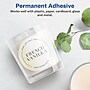 Avery Pearlized Ivory Circle Multipurpose Labels, 3.5" Dia., Ivory, 40/Pack (94514)~#|#~846BBC84-3CD0-49A8-968E7B13F59DD20A_sc7