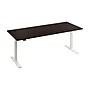 Bush Business Furniture Move 60 Series 72"W Electric Adjustable Standing Desk, Black Walnut (M6S7230BWWK)~#|#~847D3DA4-75CF-4305-BC9F8FC980E3E090_sc7
