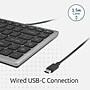 Kensington KB415 EQ Wired Compact Keyboard, Gray (K75411NA)~#|#~8480A12A-2474-4A75-966CD3CDCDB56749_sc7