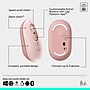 Logitech POP Wireless Ambidextrous Optical Mouse, Rose (910-007409)~#|#~8481A5F6-8FB8-4DC2-A65A9218ADBC63D7_sc7