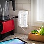 CyberPower P6WSUC15 Home Office 6-Outlet Wall Tap Surge Protector, 1-USB-C Port, 1-USB-A Port, 2400J Surge Suppression, White~#|#~84865737-6D08-41FA-8A0A09AEFE187418_sc7