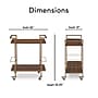 Finch Maxwell Bar Cart, Gold (FUBC10024A)~#|#~848C9F6A-5AC9-40C5-954B3E3152D268F5_sc7