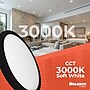 Bulbrite 7" Round 10.3-Watt 3000K LED Flush Mount Light, 1150 Lumens, Black (773605)~#|#~8491427F-1CFB-4FF0-BDE9D09C9B822E0F_sc7