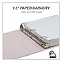 Samsill Earth's Choice Plant-Based BOHO 1 1/2" 3-Ring View Binders, D-Ring, Rose, 2/Pack (SAMU69540)~#|#~8492B8A8-D5DC-412B-888ED8F6BC5EABCE_sc7