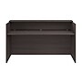 Bush Business Furniture Arrive 72"W Reception Desk with Shelf, Storm Gray (AVD172SGK)~#|#~84936962-9312-4023-AF4B6A09C9286FBF_sc7