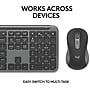 Logitech Signature Slim MK955 Wireless Keyboard and Mouse Combo, Graphite (920-012427)~#|#~8495BDCA-3750-4B91-9FE28839F8DB8AD0_sc7