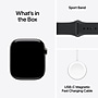 Apple Watch Series 11 GPS + Cellular Smartwatch, 46mm, Slate Titanium Case with Black Sport Band, Medium/Large (MFD24LW/A)~#|#~849E7550-A0A8-4C2A-9FC44EDAF7E47D05_sc7