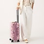 Vera Bradley Adair 22" Hardside Suitcase, 4-Wheeled Spinner, TSA Checkpoint Friendly, Curly Tulips Purple Floral (52119-21387)~#|#~84A33167-EF42-46E6-BA9BC4154CF98A6A_sc7