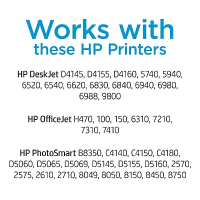 HP 98 Black Standard Yield Ink Cartridge, Prints Up to 420 Pages (C9364WN#140) Sansujyuku sansujyuku.com