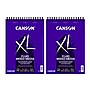 Canson XL Series 9" x 12" Wire Bound Mixed Media Sketch Pad, 30 Sheets/Pad, 2/Bundle (MCXC31078A031-2)~#|#~84A8A2AE-F56F-40F6-856AE8DC42A5366E_sc7