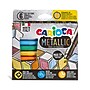 CARIOCA Metallic Water Based Water-Based Marker, Maxi Tip, Assorted Colors, 6/Set (CRA43161)~#|#~84AE93B3-DAB6-4486-A6BCD6F41CCD5833_sc7