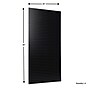 Triton Products HDF Pegboard 24" x 48" x 1/4", Set of 4 (TPB-4BK)~#|#~84B0DC04-564B-4505-811AD287EB52059E_sc7
