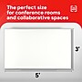 TRU RED™ Melamine Dry Erase Board, Gray Frame, 5' x 3' (TR59353)~#|#~84B40EBB-18E0-4D72-B55ACDFF64867B15_sc7