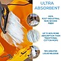 BISON LIFE Kleen Handler String Non-Woven Disposable Wet Mop Head, White, 24/Pack (BP-ES-NWSM-W-12-A)~#|#~84B74600-9508-4813-95F912A3E6EE88A4_sc7