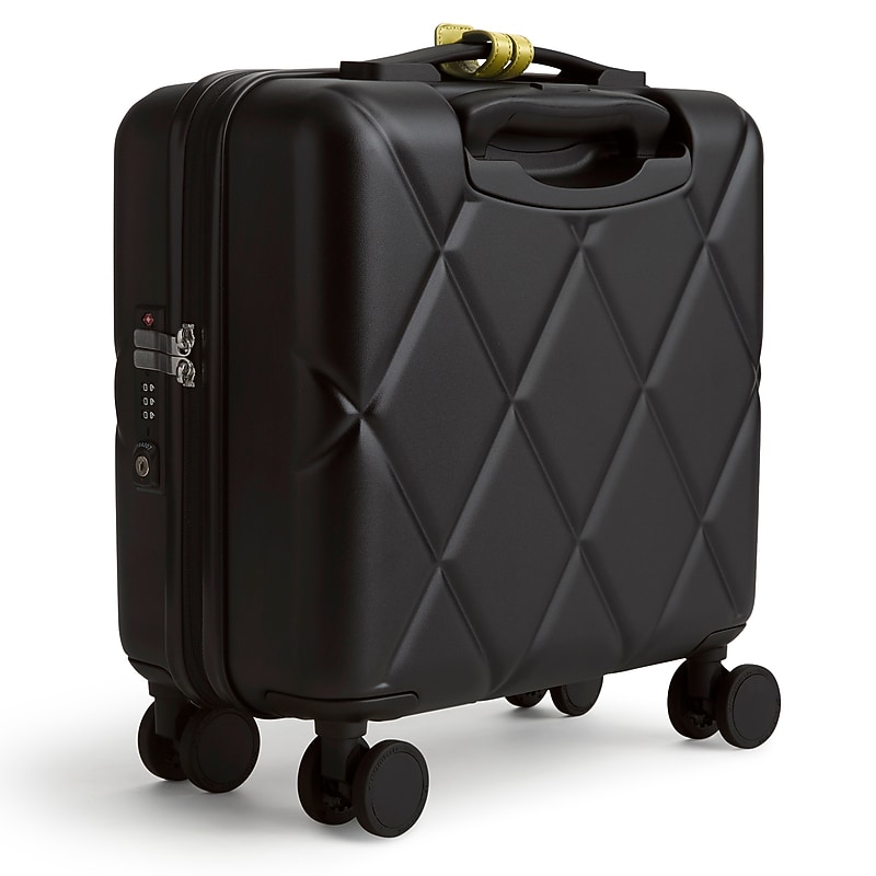 Vera Bradley Adair 16" Hardside Carry-On Suitcase, 4-Wheeled Spinner, TSA Checkpoint Friendly, Moonless Night (52115-20089) image 1