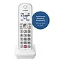 Panasonic Cordless Phone Accessory Handset for Panasonic KX-TGD81x & KX-TGD83x Series, White (KX-TGDA83W)~#|#~84BEBF5E-D4E3-4F2E-A2E69263D370A347_sc7