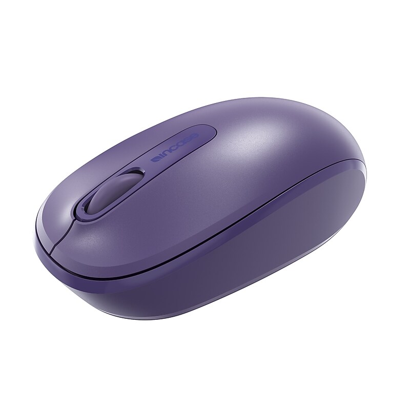 Incase Designed by Microsoft Wireless Mobile 1850 Ambidextrous Optical USB Mouse, Purple (U7Z-00041) image 1