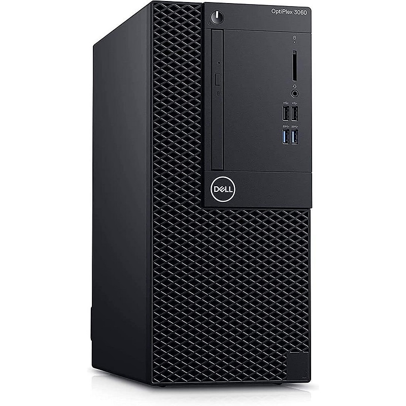 Dell Optiplex Refurbished Desktop Computer Including 24" Monitor, Intel i5-8500, 32GB RAM, 1.25TB SSD, Windows 11 Pro image 1