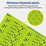 Avery Printable Rectangle Multipurpose Labels, 0.75" x 3.5", Bright Green, 400/Pack (94217)~#|#~84C2171C-CF17-47C6-BC3FA37A2AB009F9_sc7