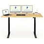 FlexiSpot E7 Pro 72"W Electric Adjustable Standing Desk, Bamboo/Black (E7BPRO7230-LBZB)~#|#~84C21F28-D86D-4B43-94914CEFE6EF5C81_sc7
