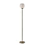 Adesso Swirl Torchiere 73.75"H Antique Brass Floor Lamp with Round Shade (3265-21)~#|#~84C40C1A-68F2-4669-95A47D74553F2CEF_sc7