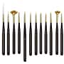 Princeton Short Handle Mixed Media Synthetic Mini-Detailer Brush Set, 12/Pack (PBXP305012SET)~#|#~84CCA488-94C0-4C7D-986F7690C763A7F4_sc7