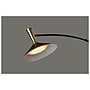 Adesso Bradley 81" Metal Black/Antique Brass Floor Lamp with Cone Shade (5185-01)~#|#~84CFBD95-9545-4EE9-A1E0792FAE17F57C_sc7