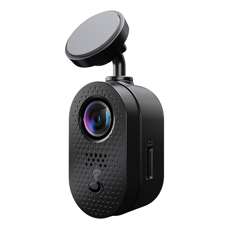Cobra SC 120 Front 1440p Smart Dash Cam with Wi-Fi and microSD Card, Black (SC120) image 1