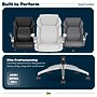 Serta Quinten Ergonomic Faux Leather Executive Chair, Cool Off White (52959-OWHT)~#|#~84DAD968-31E9-44CE-AE8E912F1360150E_sc7