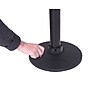 Queue Solutions 34" x 4’ Acrylic Stanchion Post Panel Kit, Clear (PNL4834B-CA2-4COL)~#|#~84E09322-BE09-4F7E-86490A94390D7FA7_sc7