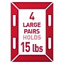 Command Large Hanging Strips, 15 lb., White, 12/Pack (17206-12ES)~#|#~84E135F8-B166-44C1-9E9E9CA1353BD2B9_sc7
