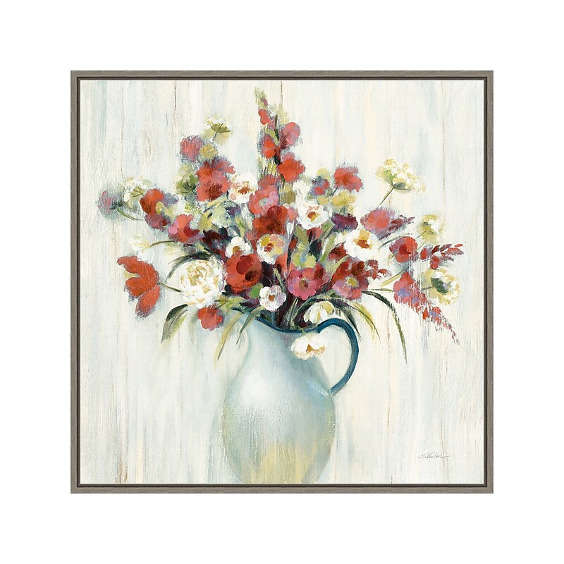 Amanti Art Coastal Bouquet Autumn, Canvas, 22" x 22" (A42675516207) image 1