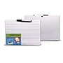 Flipside Double-Sided Mobile Lined Dry-Erase Whiteboard, 0.75' x 1', 12/Pack (19134)~#|#~84EB2C0E-DE56-4B90-9954DD1023D250B0_sc7