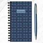 2026-2027 TF Publishing Royal Plaid 3.5" x 6.5" Academic Year Weekly & Monthly Planner, Paperboard Cover (AY27-7506)~#|#~84EC43DB-C3C8-4BB8-95A7F54577C8CD9A_sc7