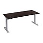 Bush Business Furniture Move 40 Series 72"W Electric Height Adjustable Standing Desk, Black Walnut/Cool Gray (M4S7230BWSK)~#|#~84F0CEA0-4880-4BDA-8229238A87FD7168_sc7