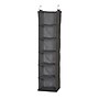 Household Essentials 6‑Shelf Hanging Closet Organizer in Polyester Linen with Reinforced Shelves and Dual Hook System (HH66412)~#|#~84F27635-0D0B-46ED-A9AF40C7CF53A208_sc7