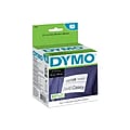 DYMO LabelWriter 30857 Name Badge Labels, 4" x 2-1/4", Black on White, 250 Labels/Roll (30857)